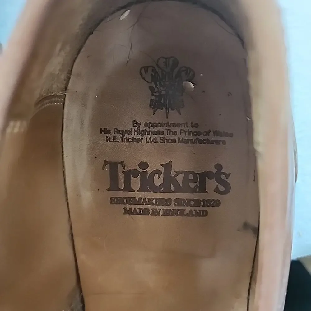 Trickers Tan Mens Penny Loafers Shoes UK 12-5 US 13‎ EU 47 Split Toe England